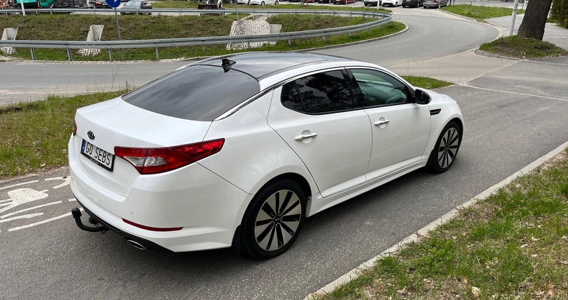 Kia Optima cena 38900 przebieg: 230000, rok produkcji 2012 z Brańsk małe 352